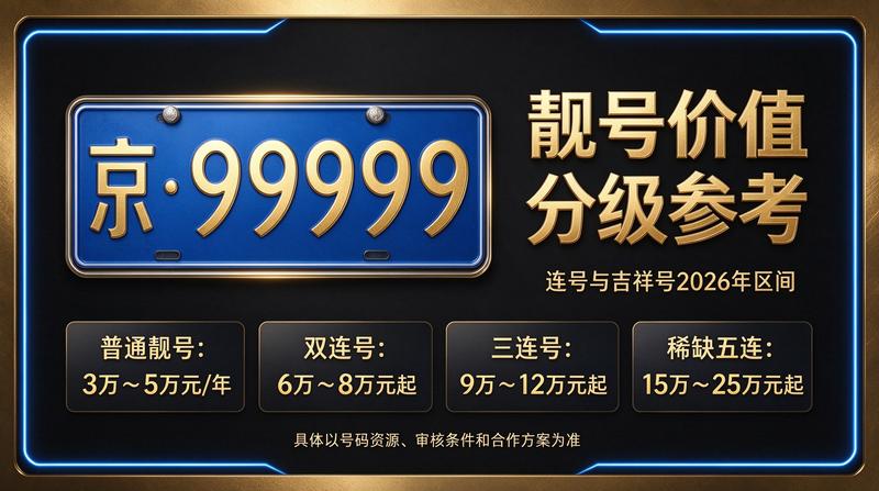 闲置北京租车牌照一年多少钱 参考图